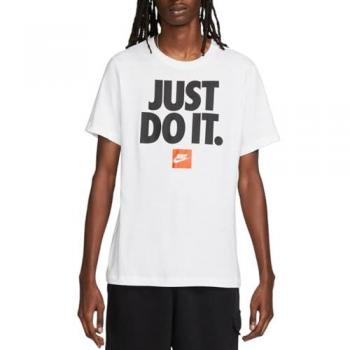 Camiseta Nike M NSW Tee Fran JDI Verbiage DZ2989 100 Blanco, Talla: XXL, Color: Blanco