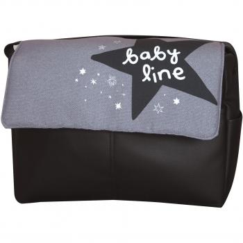 Babyline - Bolso stars gris