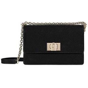 Borsa tracolla Furla 1927 S in pelle nera con tracolla