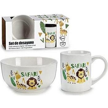 BigBuy Home Set De Menaje Infantil Porcelana