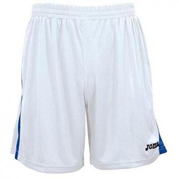 Joma Tokio - Pantalón de equipación para niños de 14 años, color blanco / azul royal