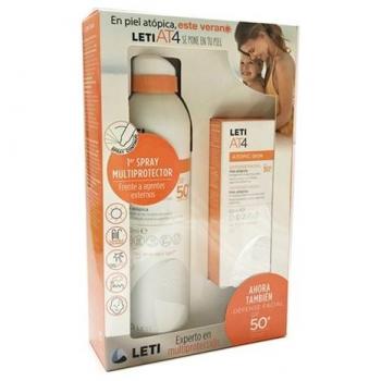 Pack Leti AT-4 Defense Facial y Corporal SPF50+