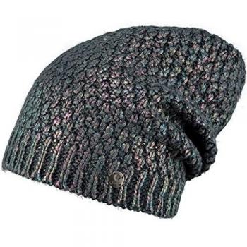 Barts Hornad Beanie, Gorro para Mujer, Gris