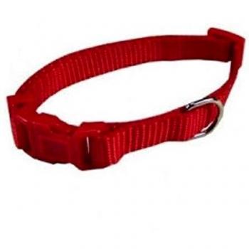 Papillon Collar Ajustable Nylon 25mmx48-70cm, Rojo