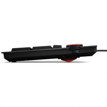 Teclado Mecánico Das Keyboard 4 Ultimate USB Inglés US Negro con Interruptores Cherry MX Blue y Hub USB 3.0