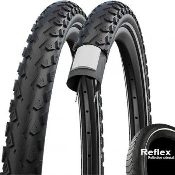 Neumático Schwalbe Cubierta 28x1.75 HS45 Land Cruiser Plus