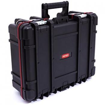 Keter 237003 - Maletín técnico Negro Y Rojo 46x36x15.5 cm
