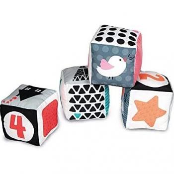 Clementoni Black & White Soft Activity Blocks for Babies
