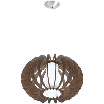 Lámpara Colgante Eglo Stellato 3 Multicolor Níquel Mate 1 Bombilla E27 50cm