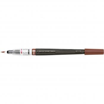 Pentel Color Brush - Pincel recargable, color marrón