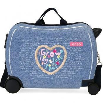Maleta de cabina infantil Enso Together Growing con diseño de 2 ruedas multidireccionales