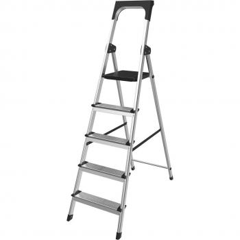 Escalera Doméstica de Aluminio de 5 Peldaños