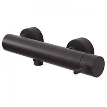 Mezclador externo de ducha Paffoni serie Light LIG168NO Latón Negro Mate Sin Set de Ducha