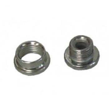 Xlc Do-x01 Tornillo de fijación para terminales, Unisexo, Plata, Talla única