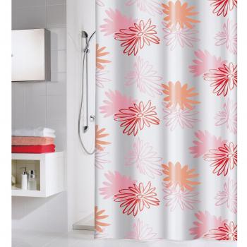 Meusch de Flores Cortina de Ducha 180 cm de Ancho x 200 cm de Alta