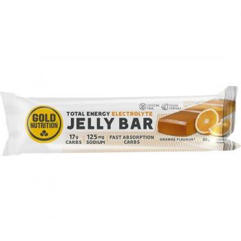 GoldNutrition Total Energy Jelly Bar Naranja con Electrólitos - 30g