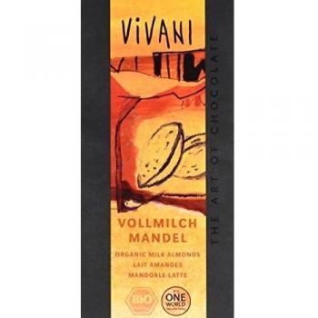 Vivani Milk with Almonds Chocolate 100 g
