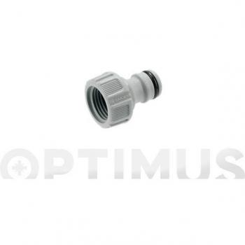 Adaptador de grifo con rosca hembra de 16,7 mm a 21 mm (½)