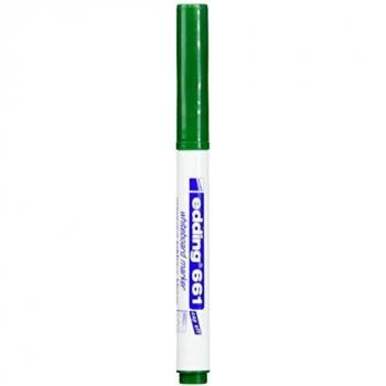 Edding 661-04 - Marcador para pizarra blanca, color verde