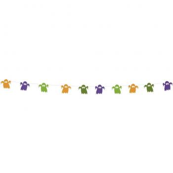 Rubie's - Guirnalda fantasmas fieltro, 2 m