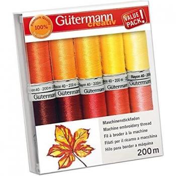 Gutermann Thread Set, Multi-Colour, 200 m