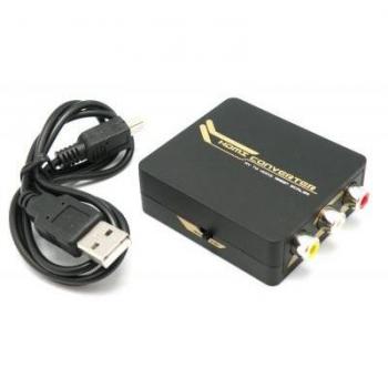 Mini Convertidor Universal RCA a HDMI 1080P