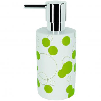 Spirella tubo de porcelana de burbujas de dispensador de jabón, Kiwi_P