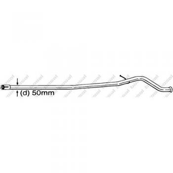Tubo de escape BOSAL 889541
