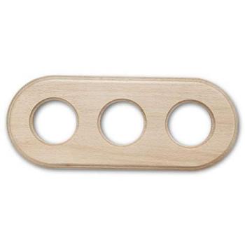 Marco Triple Fontini Garby Colonia Madera Haya Natural (Pack)