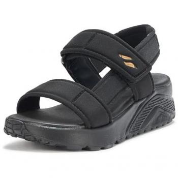 Sandalias Skechers UNO Lite Sunny Stand para niña en Negro/Oro Rosa, Talla 35