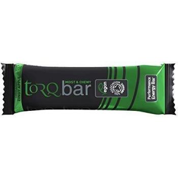 Barrita energética Torq Organic Energy Bars sabor manzana chispeante - Pack de 15 unidades