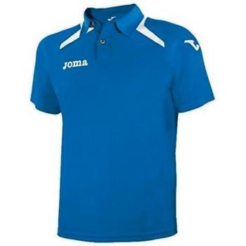 Joma Champion II - Polo para niño de 12 años, color azul royal / blanco