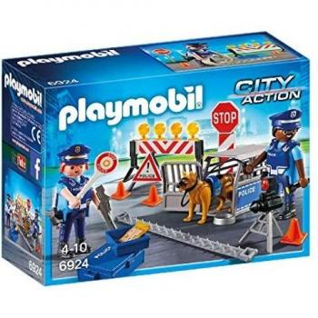 Playmobil City Action 6924: Set de Control de Policía