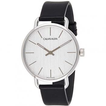Calvin Klein Reloj Analogico para Mujer de Cuarzo con Correa en Cuero K7B211C6