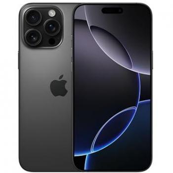 iPhone 16 Pro Max 1TB Titanio Negro Libre - Smartphone 5G, Control de Cámara, grabación en 4K a 120 f/s con Dolby Vision, Gran Salto en autonomía, compatible con AirPods
