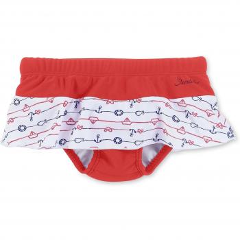 Sterntaler Schwimmrock, Pañal de Natación para Bebés, Rot