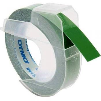 Cinta DYMO 520105 3D Apto para uso en interior 3 m Verde