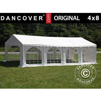 Carpa para Fiestas Original 4x8m PVC Blanca