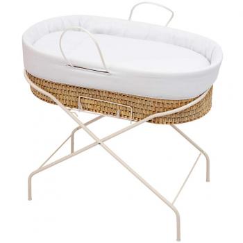 Baby Cotton 42522 - Juego de capazo y patas, unisex, color blanco