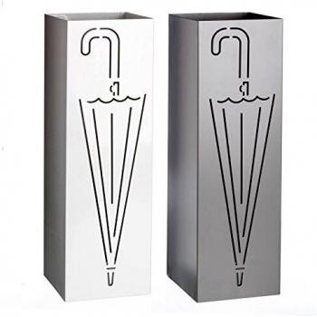 D'CASA Paragüero diseño Moderno Metal 15,50 x 15,50 x 49 cm.