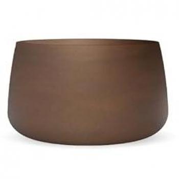 Macetero Redondo BAMBÚ de Newgarden, muy resistente para exterior e interior, estilo moderno, disponible en varios colores y tamaños, hecho de polietileno en España