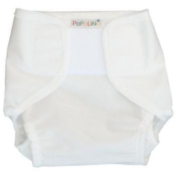 Diewald Popolini popowrap Colour Blanco, cubrepañales, con todos los pañales de tela se pueden combinar, Gr, XS