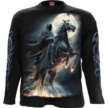Spiral Shadow Rider Long-sleeve Shirt Black