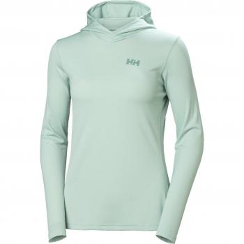 Helly Hansen Women's Lifa Active Solen UPF 50+ Hoodie Green