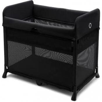 Bugaboo Stardust, 2 en 1: Cuna De Viaje Compacta con Colchón y Patio de Juegos Plegable, Ligero, Despliegue ene 1 Segundo, Bolsa De Transporte, Desde Recién Nacido hasta Niños Pequeños, Negro