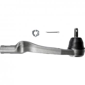 Blue Print ADH28758 Tie Rod End with castle nut and cotter pin, pack of one