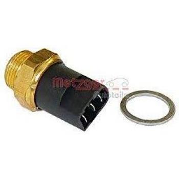 Interruptor de temperatura para ventilador del radiador Metzger 0915186, compatible con Audi A8 y VW Transporter