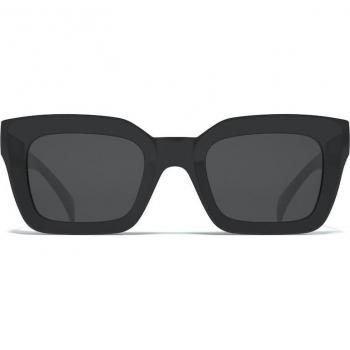 Hanukeii Los Roques Black Polarized Sunglasses for Men with UV400 Protection
