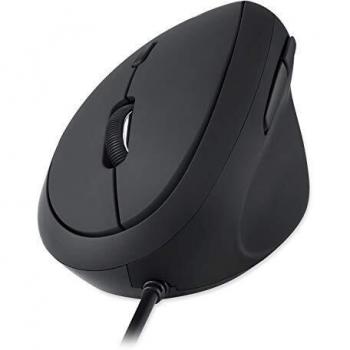 Ratón Ergonómico Vertical USB Perixx PERIMICE-519, Cableado, 6 Botones, 1600 DPI, Diseño Compacto para Diestros