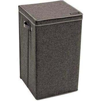 Outwell Cesto de Ropa Sucia CAYA 78L Gris Almacenaje Colada Lavadora Hogar